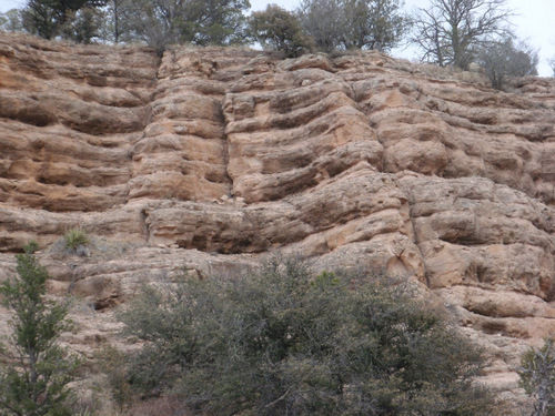 Cool rock stratification.